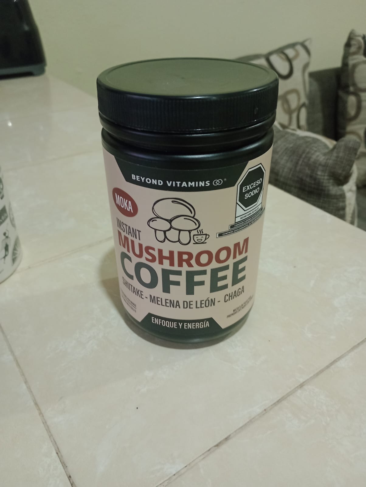Café de Hongos Instantáneo Beyond Vitamins - Enfoque y Energía